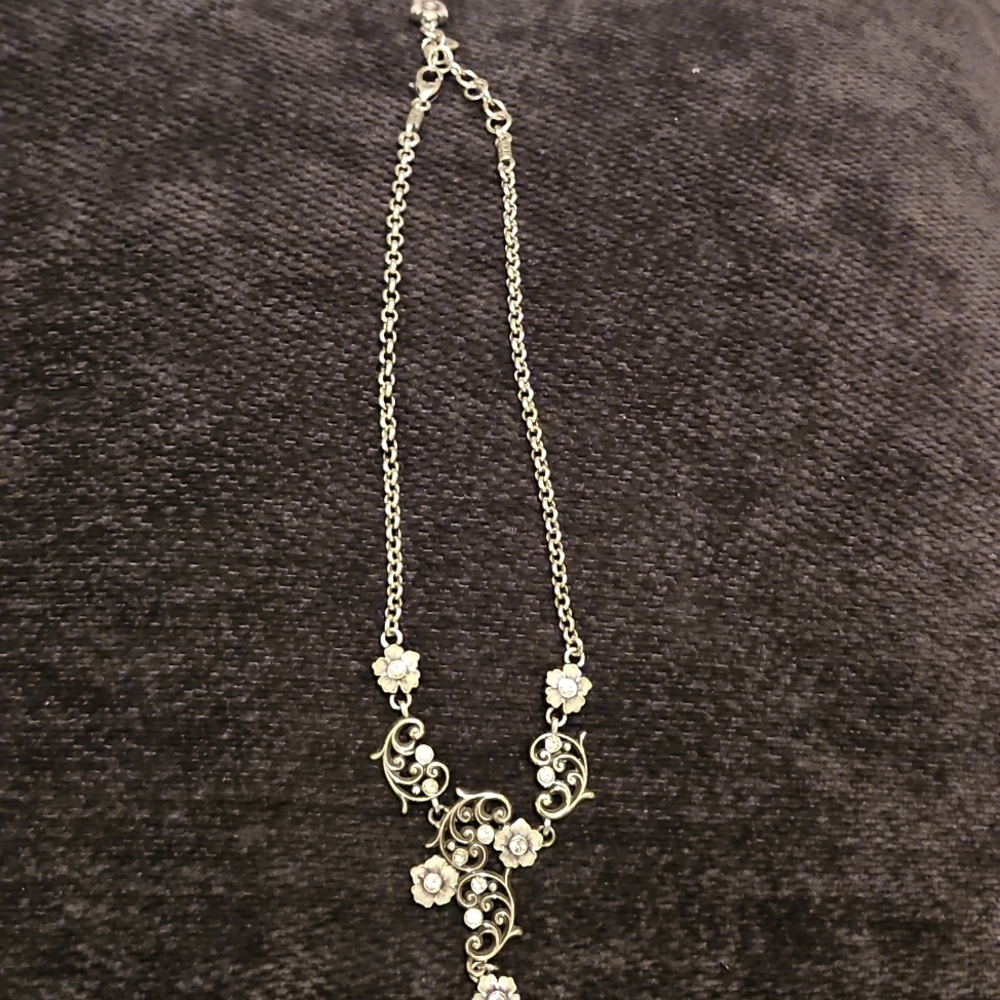 Brighton Medallion Necklace Chunky Statement Vintage